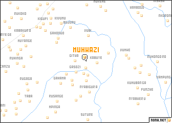 map of Muhwazi