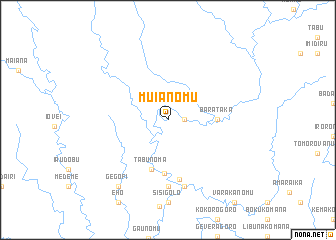 map of Muianomu