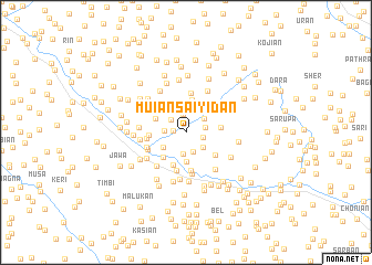 map of Muiān Saiyidān