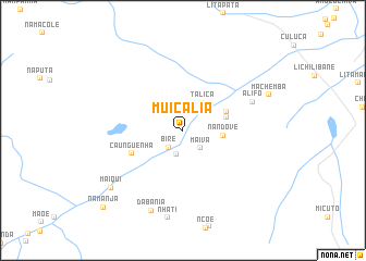 map of Muicalia