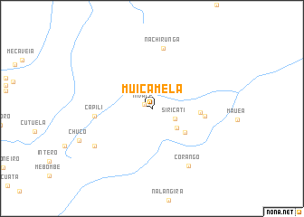 map of Muicamela