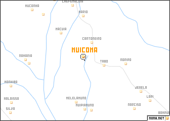map of Muicoma