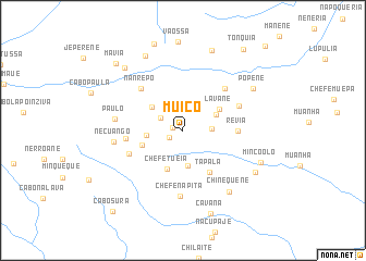 map of Muíco