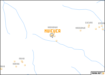 map of Muicuca