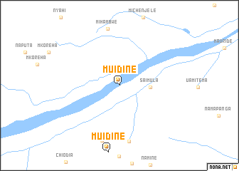 map of Muidine