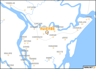 map of Muiembe