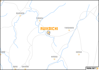 map of Muikaichi