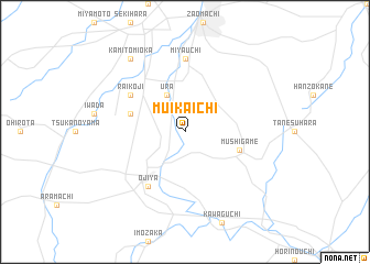 map of Muikaichi