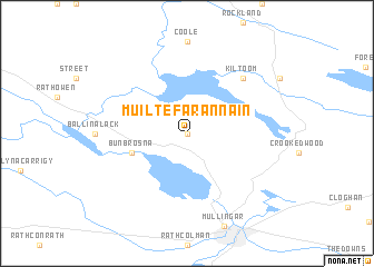 map of Muilte Farannáin