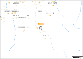 map of Mū\