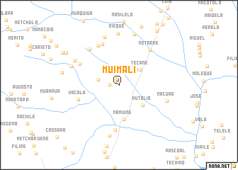 map of Muimalí