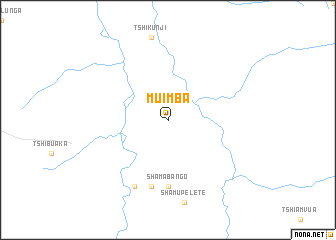 map of Muimba