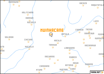 map of Muinhacane
