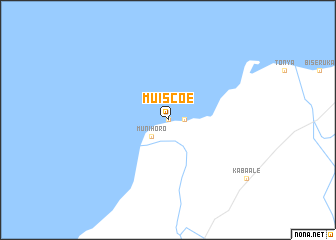 map of Muiscoe