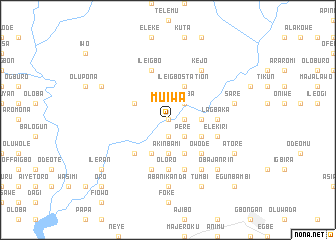 map of Muiwa