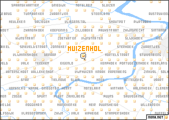 map of Muizenhol