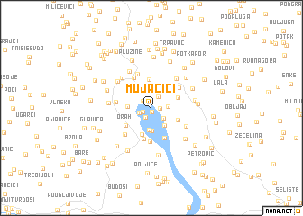map of (( Mujačići ))