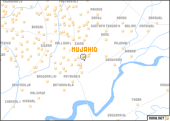 map of Mujāhid