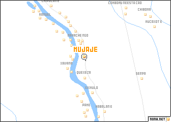 map of Mujaje