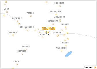 map of Mujaje