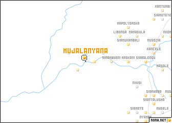 map of Mujalanyana