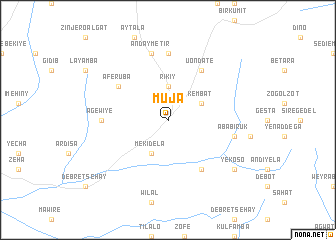 map of Muja