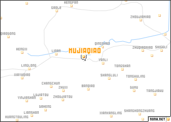 map of Mujiaqiao