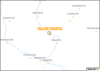 map of Mujiazhuang