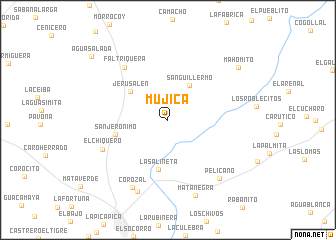 map of Mujica