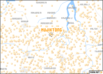 map of Mujik-tong