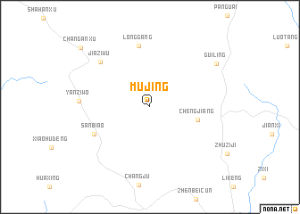 map of Mujing