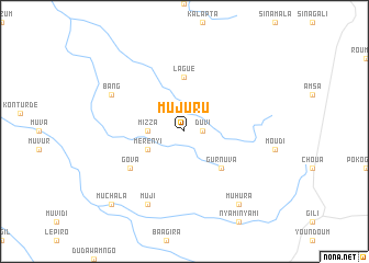 map of Mujuru