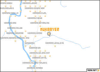 map of Muka Ayer