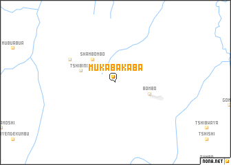 map of Mukabakaba