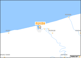 map of Mukah