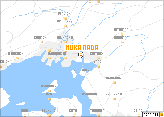 map of Mukainada