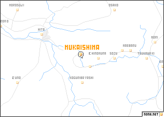 map of Mukaishima