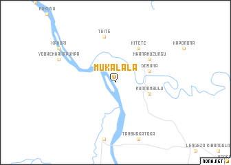 map of Mukalala