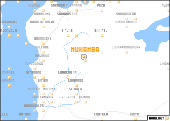 map of Mukamba