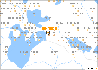 map of Mukande
