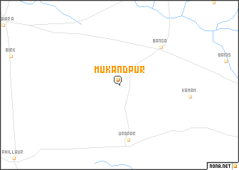 map of Mukandpur