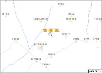 map of Mukandu
