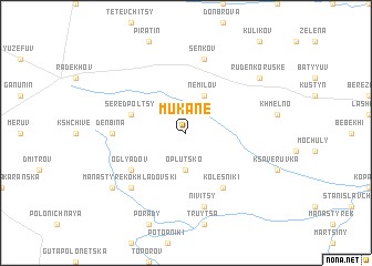 map of Mukane
