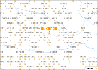 map of Mukangu