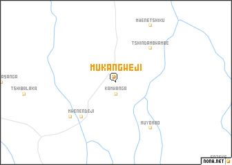 map of Mukangweji