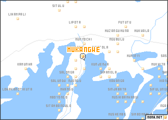 map of Mukangwe