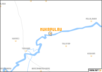 map of Mukapulau