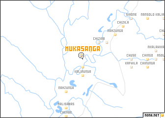 map of Mukasanga