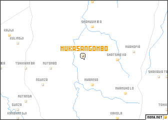 map of Mukasa-Ngombo