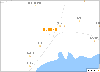 map of Mukawa